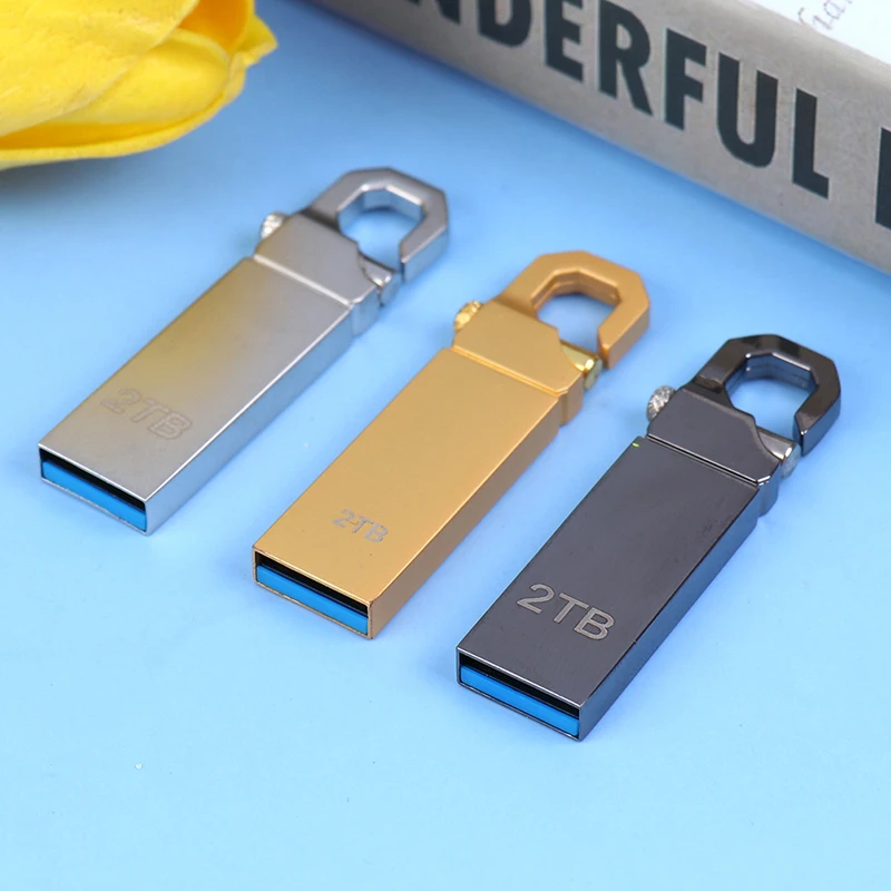 High Speed USB Flash Drive 32GB-2TB USB 3.0 Pen Flash Drive Pendrive U Disk External Storage Memory Stick Car keychain deco