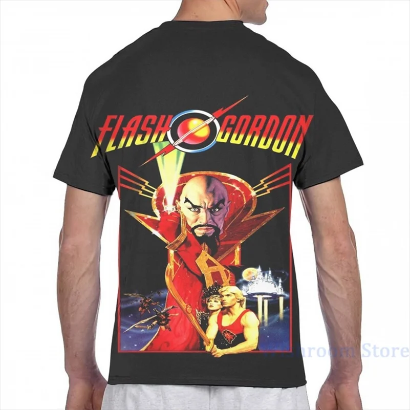Camiseta con estampado integral de Flash Gordon para hombre mujer, ropa para niña, Camisetas para camisetas de manga corta|Camisetas| - AliExpress