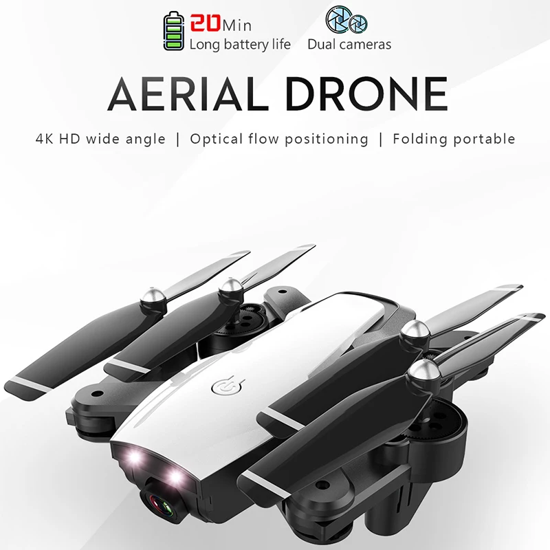 

Drone 4K HD Aerial Camera Quadcopter Optical Flow Positioning RC Drone Smart Follow WIFI With Camera Remote Control Helicopter