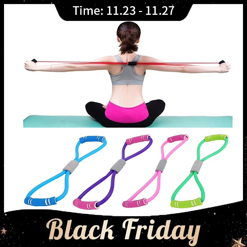 

tensioner open shoulder pull back trainer chest expansion home men and women fitness ring figure pull rope