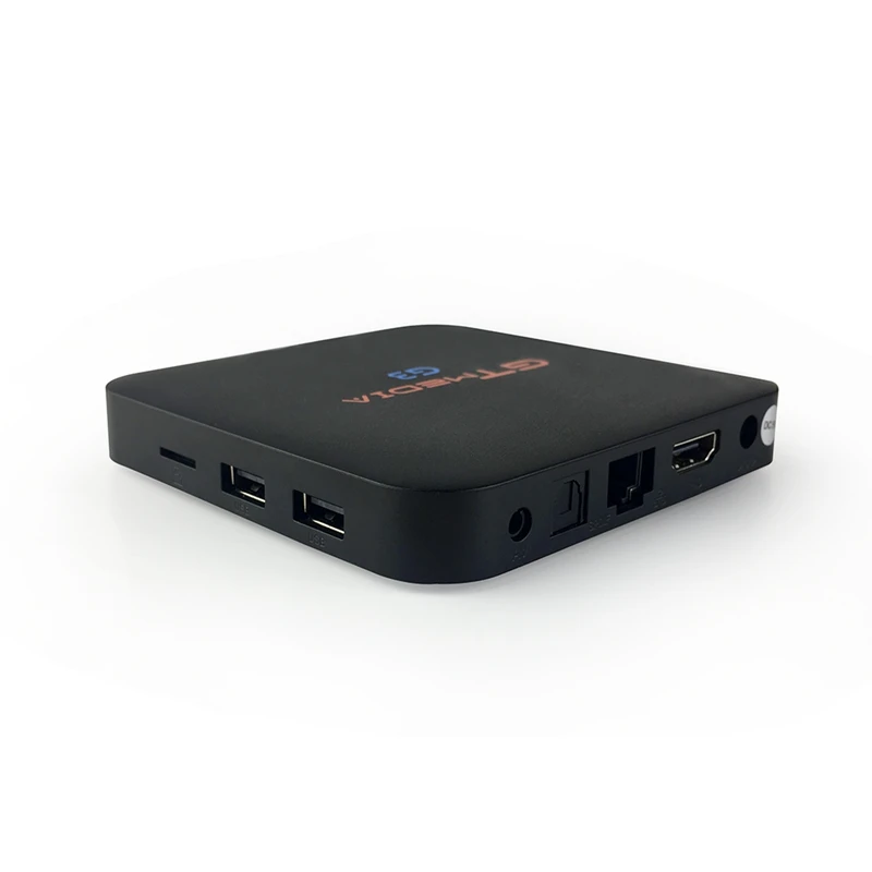 ТВ-приставка Gtmedia G3 Android 7.1.2 Amlogic S905X 2 Gb/16 Gb 2,4G/5G Wifi Bluetooth 4,0 Lan Hdm(штепсельная Вилка европейского стандарта