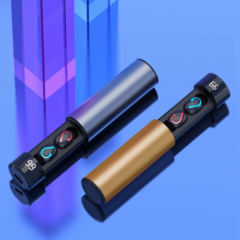 Q67 TWS HBQ Bluetooth 5.0 Wireless Earphone TWS Sport Headphones Handsfree Earbuds Headset Earbud Earphones Case for phone Q32