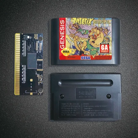Игровая карта Asterix и the Great Rescue - 16 бит MD для Sega Megadrive Genesis картридж игровой консоли |