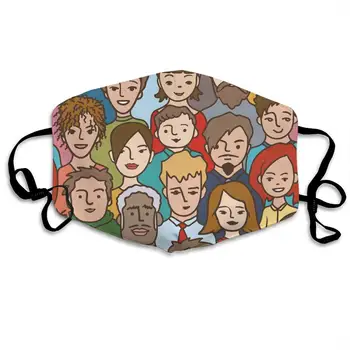 

Reusable Washable Mask, Animal Worlds Anti Dust Block Air Pollution Half Face Mouth Mask with Elastic Ear Loop