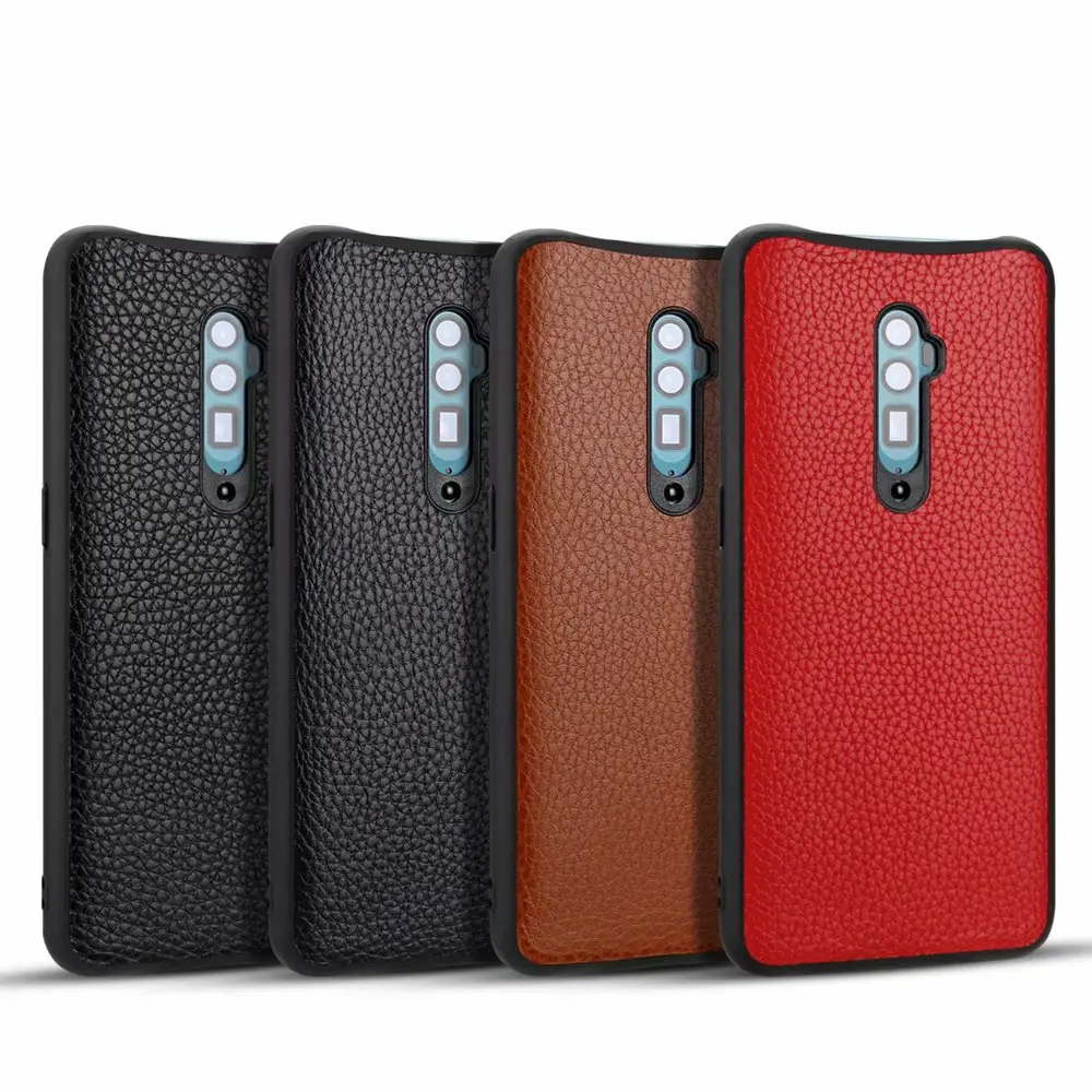 

Brand High Quality Genuine Leather Phone Case Cover For OPPO Reno10 10 Pro Vivo X27 X27 Pro Cases Business soft phone shell