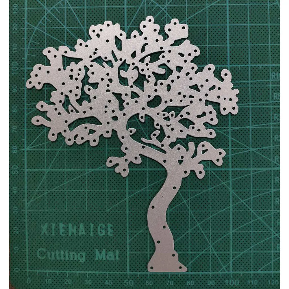 

125*104mm Trees Metal Cutting Dies Craft Stamps die Cut Embossing Card Make Stencil