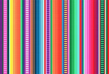 

7x5FT Mexican Blanket Stripes Pattern Serape Design Trendy Colors Custom Photo Studio Backdrop Background Vinyl 220cm X 150cm