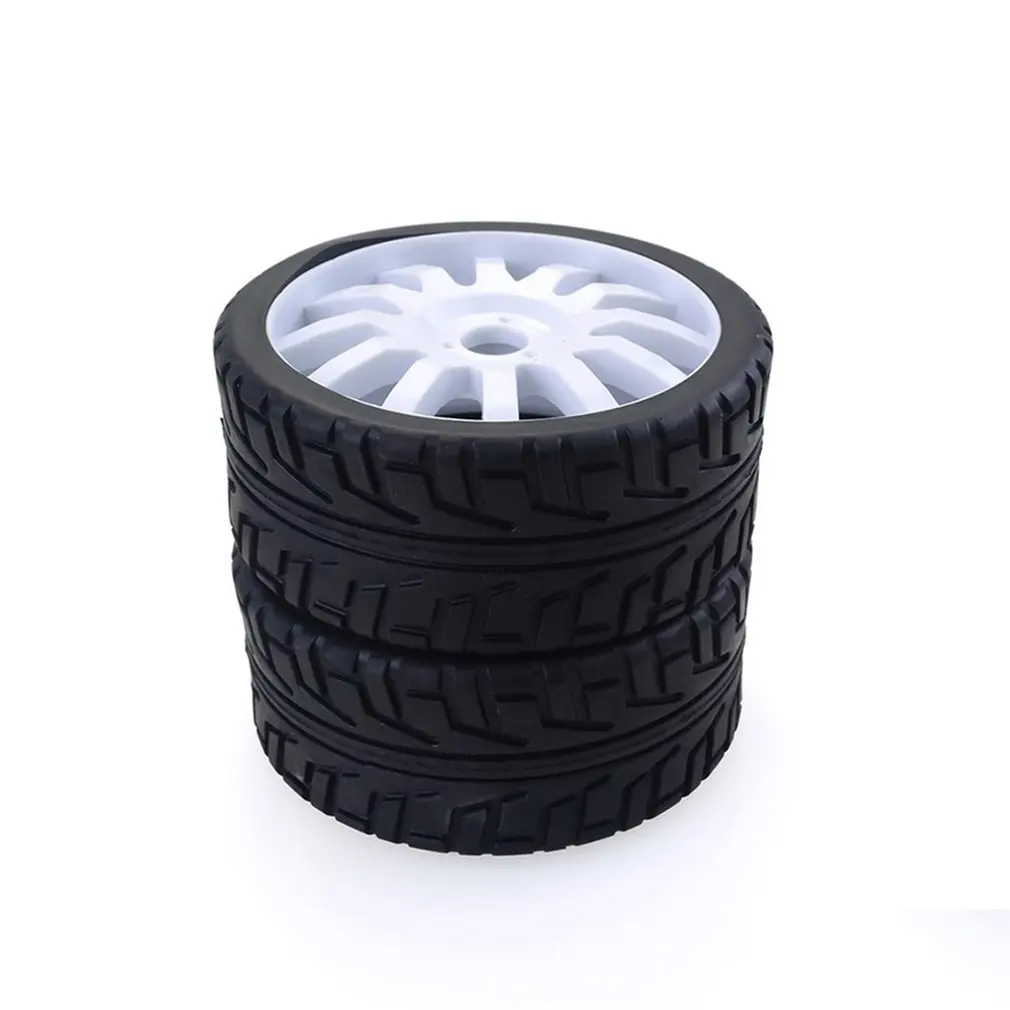 

2PCS 1/8 RC Car Rubber Tyres Plastic Wheels for Redcat Team Losi VRX HPI Kyosho HSP Carson Hobao 1/8 Buggy /On-road car