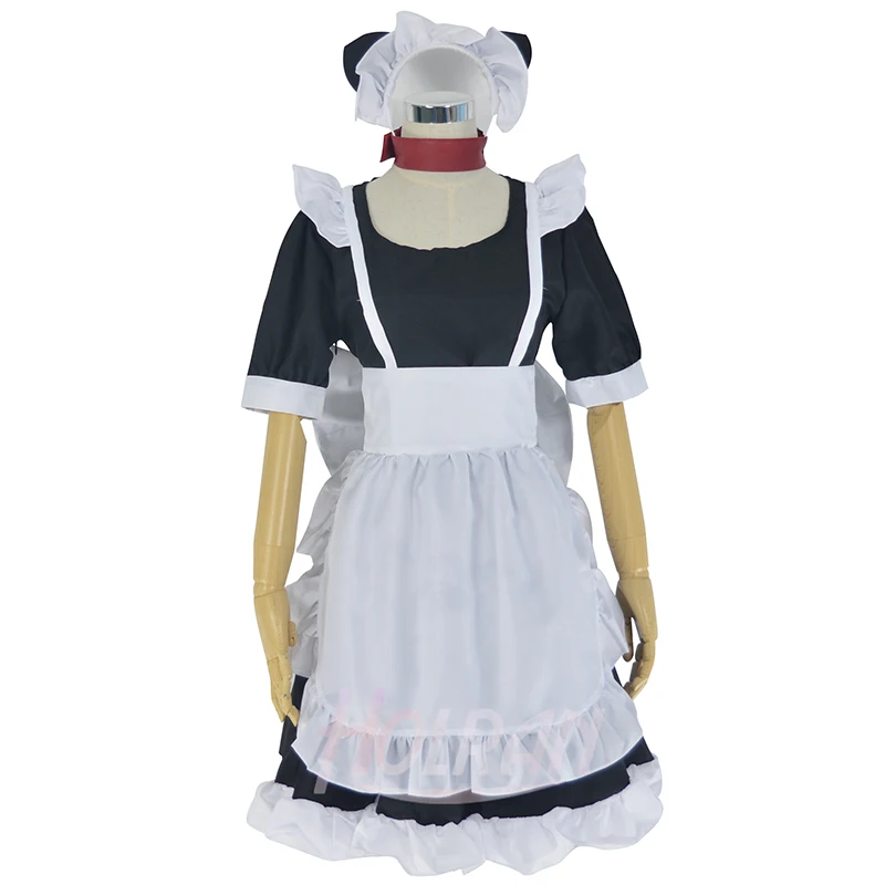 

High-Q Anime Cos lovelive Hanayo Koizumi cosplay costume love live lolita Hanayo Koizumi party dress maid skirt set