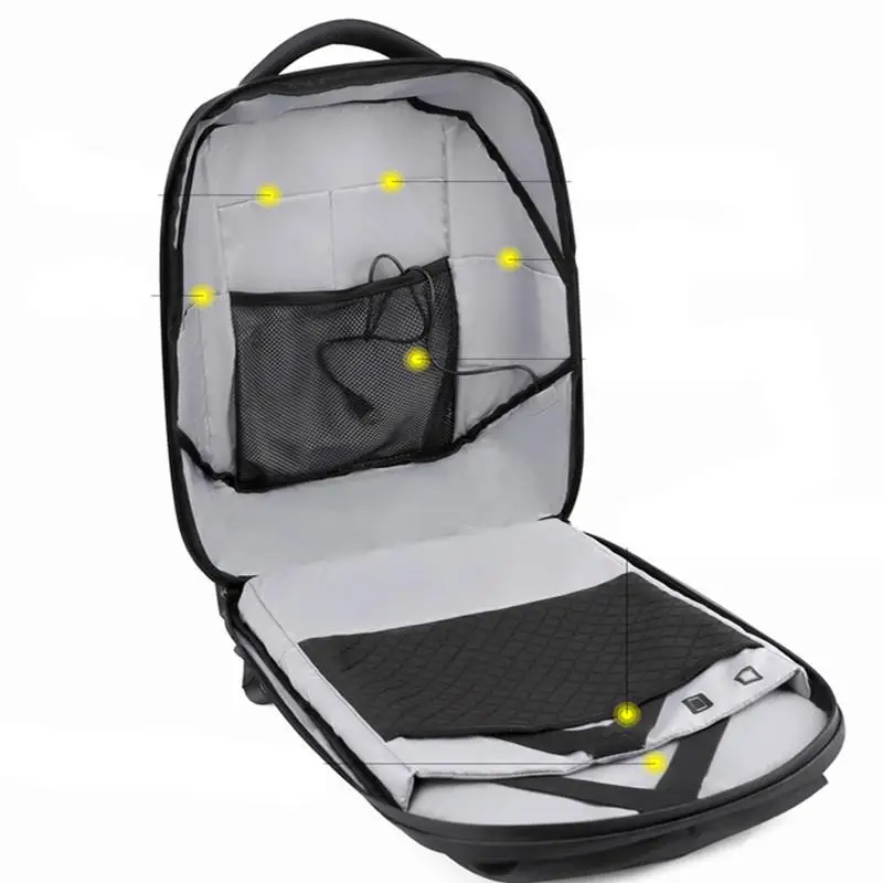 Newest Wifi Smart LED Screen Backpack With Led Display Screen Waterproof Backpack For Walking Outdoor Advertising Backpack 2019