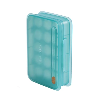 

Storage Box Space Saving Food Container Stackable Practical Tray Rectangular Portable Holders With Lid For Refrigerator