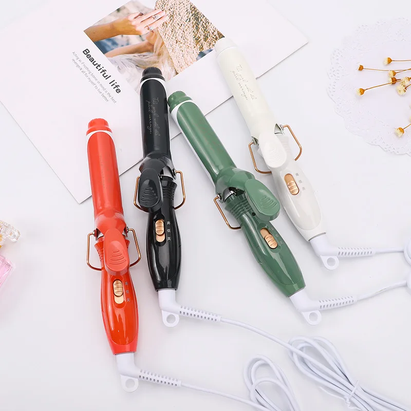 Fashion Contrast Color English Large Curls Inner Buckle Hair Curler Students Women's Big Wave Modeling Hair Curler Boutique Hair