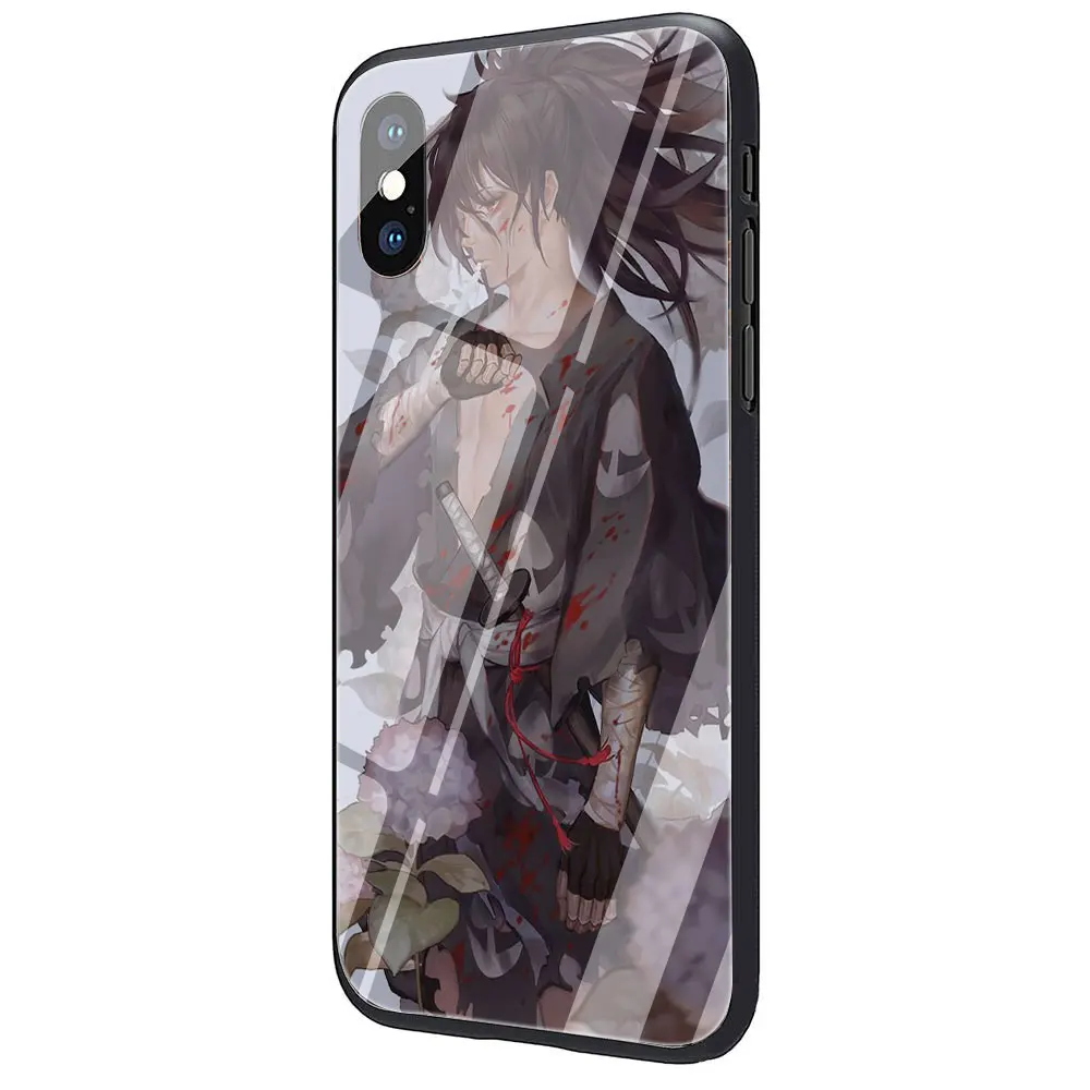 G11 EWAU Dororo аниме закаленное стекло чехол для телефона iPhone 11 Pro 6 6S Plus 7 8 Plus X XS XR XS Max - Цвет: G11