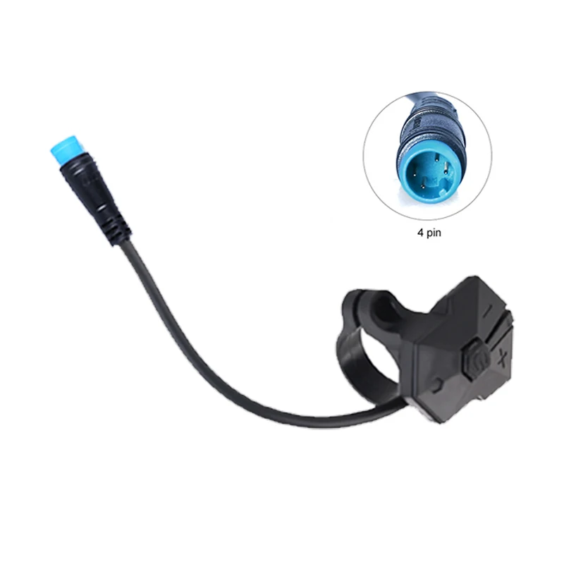 P850C 850C 860C 컨트롤러 스위치 버튼 교체 Bafang 미드 드라이브 허브 모터 키트 용 4 핀 수 연장 케이블 56cm