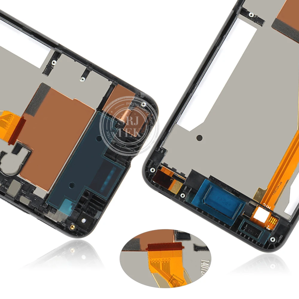 Srjtek для HTC Desire 816 LCD сенсорный экран дигитайзер с рамкой запасные части D816 D816G
