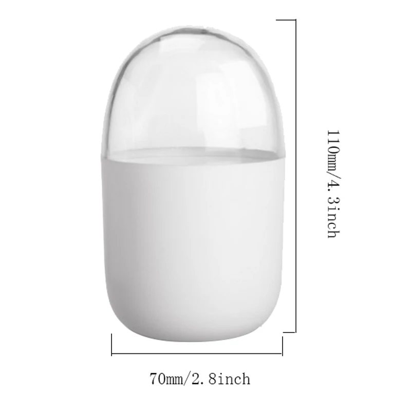 Креативный контейнер для хранения ватных тампонов лотоса, хлопковый держатель для зубочисток, пластиковый органайзер, Кухонный Контейнер для хранения