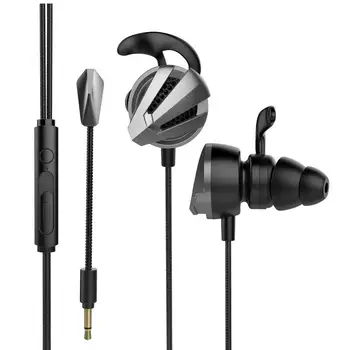 

1.2m Game Earphone 3.5mm Wired Notebook Laptop Tablet PC Movie Headset Gaming Earphone With Removable Mic