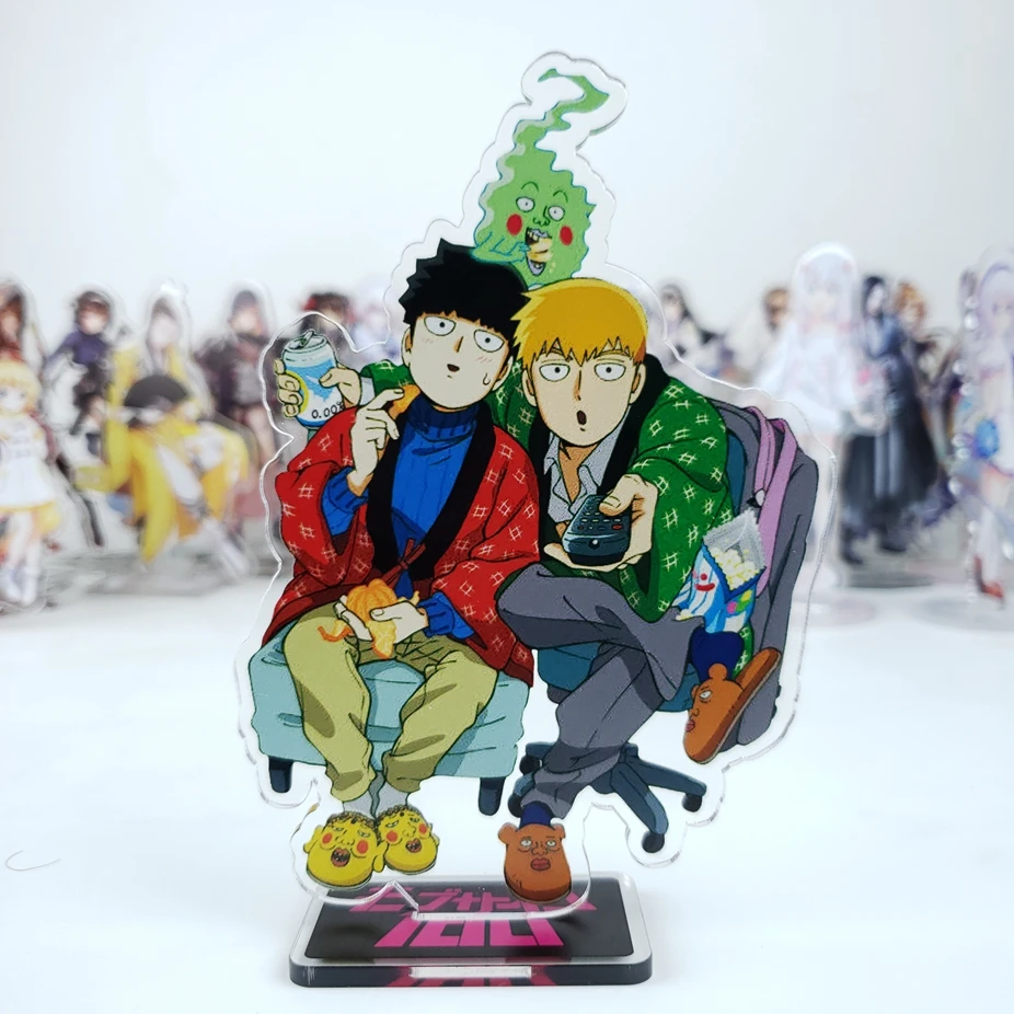 Аниме Mob Psycho 100 Mobu Saiko Hyaku Reigen Arataka Kageyama Shigeo Косплей стенд фигурка акриловая модель настольный декор подарок