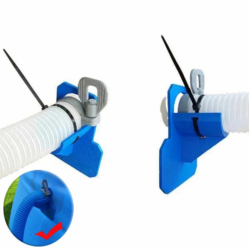 Swimming Pool Pipe Holder for Intex Bestway Above Ground 32mm 38mm Hose with Cable Tie Pool Accessories|Parts & AliExpress