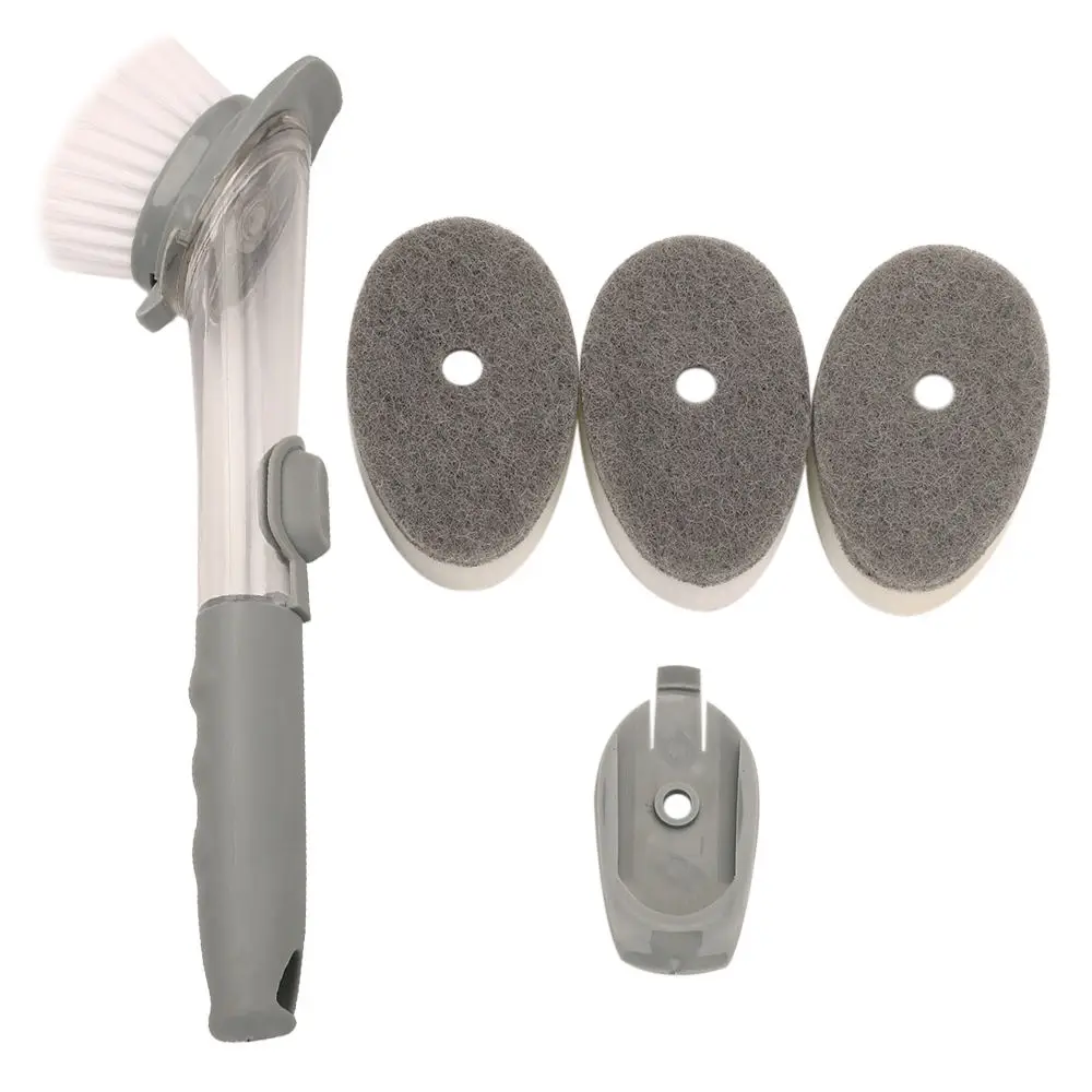 Automatic Liquid Adding Cleaning Artifact Dish Bowls Washing Tools