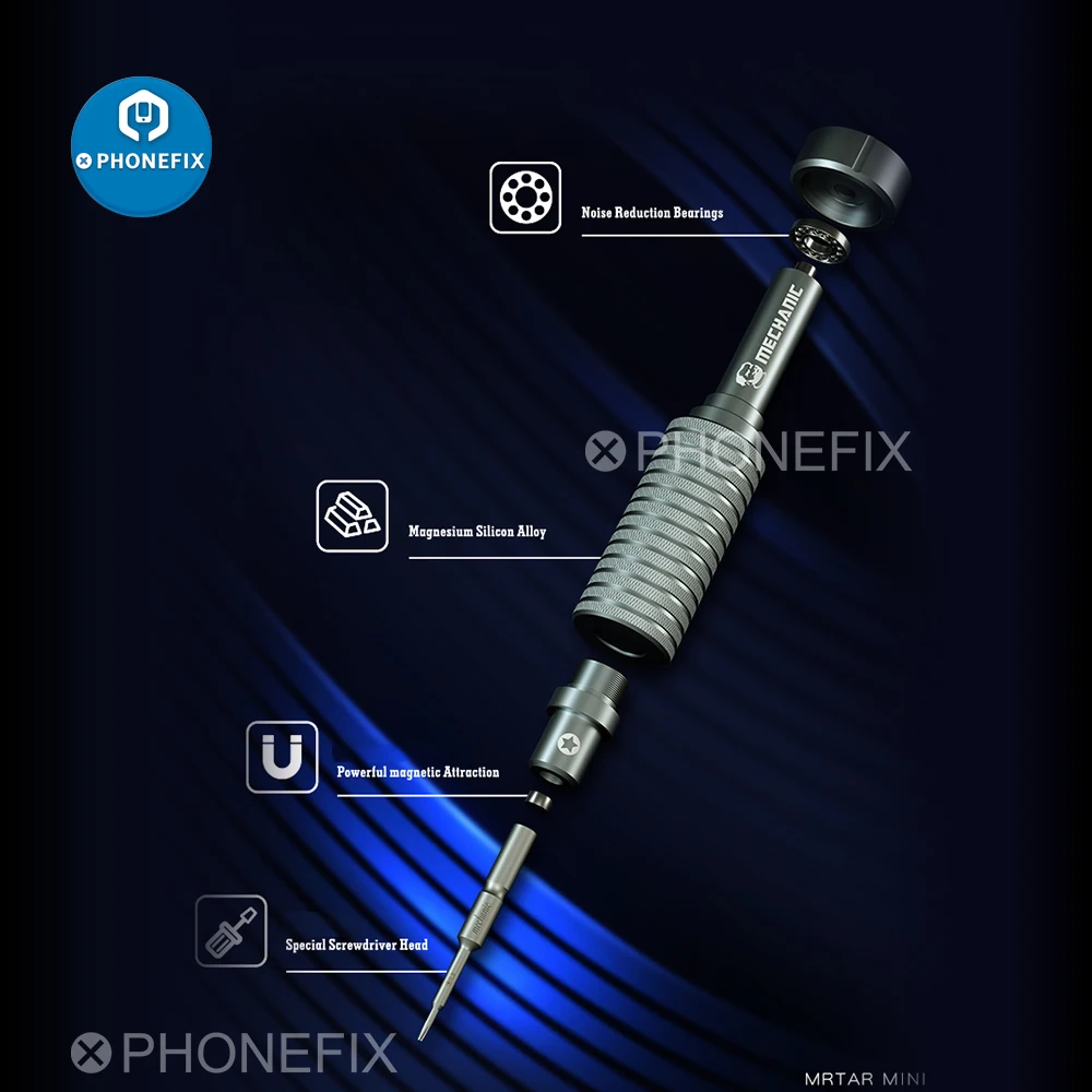 Фото Набор прецизионных отверток Mechanic iShell Pentalobe Phillips Torx T2 Y0.6 выпуклый крест для ремонта iPhone часов камеры инструмент для открытия №4