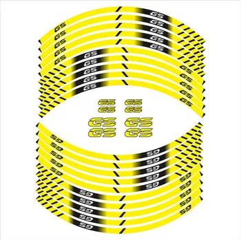 

NEW Motorcycle inner wheel Sticker rim reflective decoration sticker For ALL BMW GS