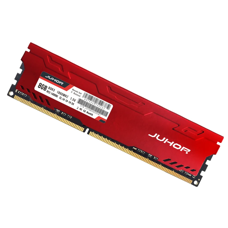 Memória de Juhor 1866mhz Memória Desktop Novo Dimm Memoria Ram Ddr3 8gb 1333mhz 1600mhz - Imagem 4