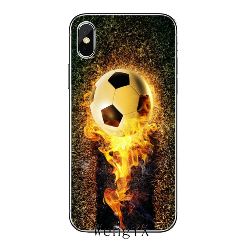 Футбольный мяч в стиле ретро для iPhone 11 pro XR X XS Max 8 7 6s plus SE 5s 5c iPod Touch 5 6 Чехол - Цвет: Game-Ball-A-11