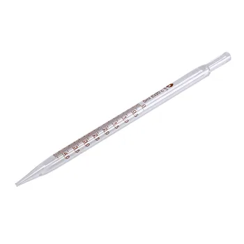 

HOT!2020 Graduated Pipette without Rubber Bulb High Quality 5ml/10ml Lab Chemistry Dropper Dispensing Transfer Pipettes Glass