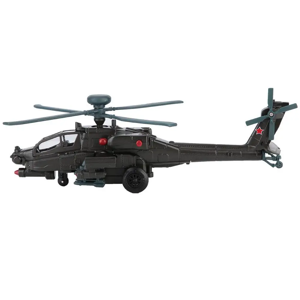 

1/64 Armed Helicopter Diecast Alloy Metal Millitary Model Fighting Aircraft Airplane Learning Educational Model Children Toys