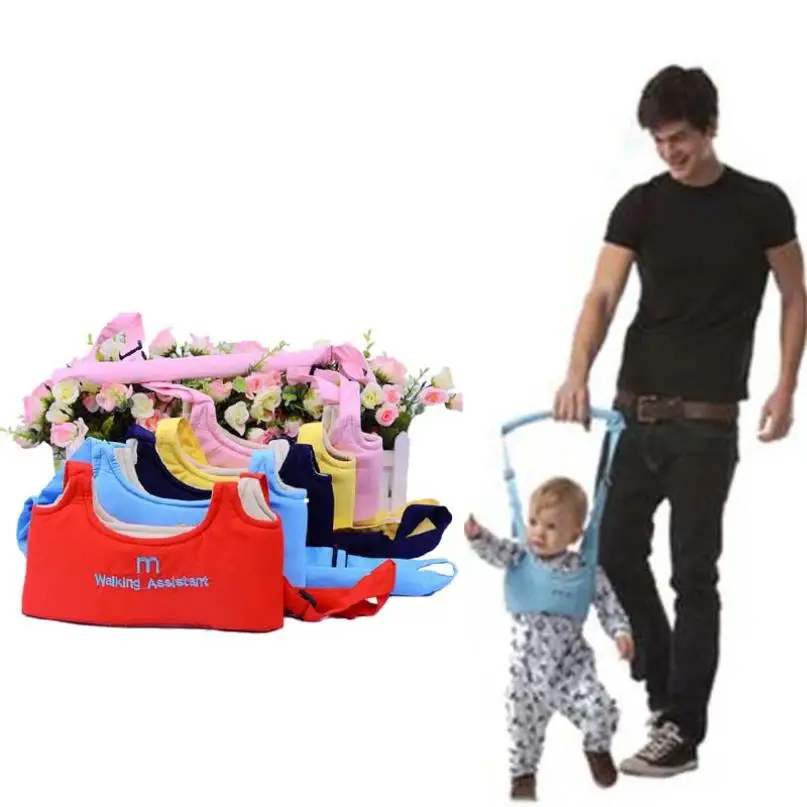 Infant Children Baby Walker Learning Walking Assistant Trainer Safety Harness Belt Harnesses Leashes Comfortable Activity Gear