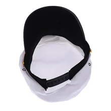 Детская темно-синяя кепка Матросская лодка Кепка тайн яхта шкиперы костюмы с плоским верхом шляпа