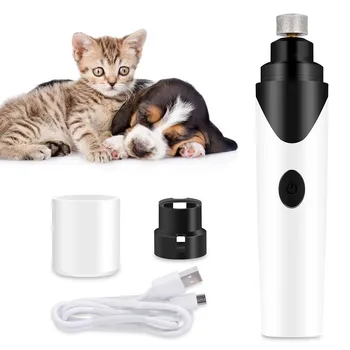 

Electric Dog Nail Grinder Pet Paws Trimmer Pet Nails Grooming Tool Cat Nail Clipper Trimming Cutter USB Charging Pet Paws Supply