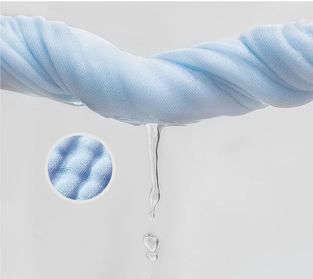 蓝色纱布细节-1