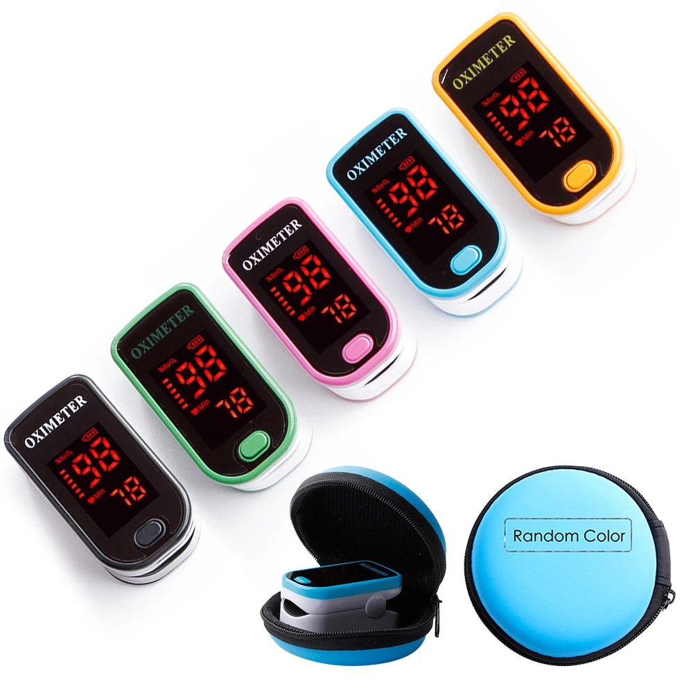 

Portable Finger Oximeter Medical Equipment LED Apparatus for Measuring Heart Beat Saturometro Heartrate Monitor Pressure Monitor