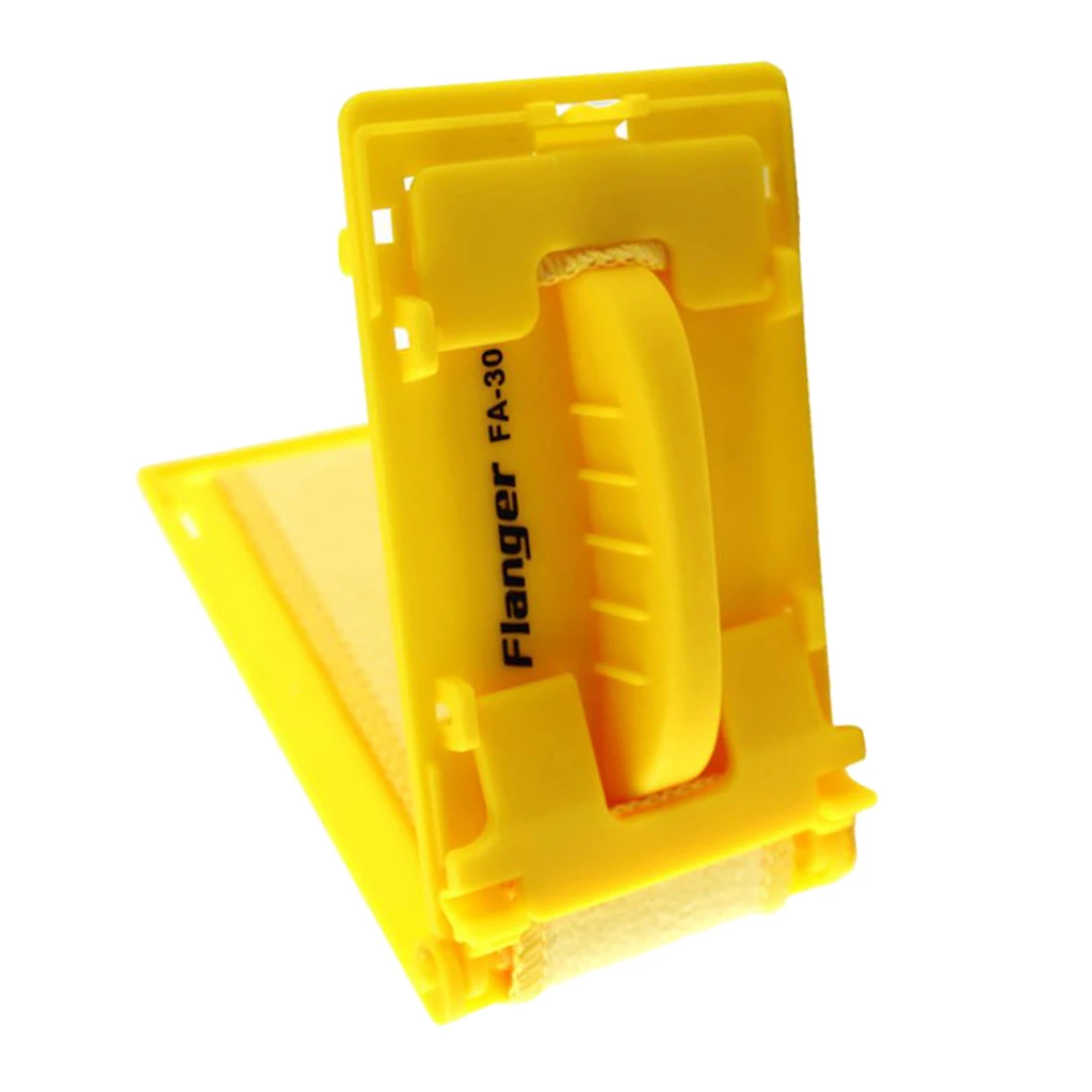 

Practical String Cleaner for Guitar Bass Violin Cleaning Tool, Yellow