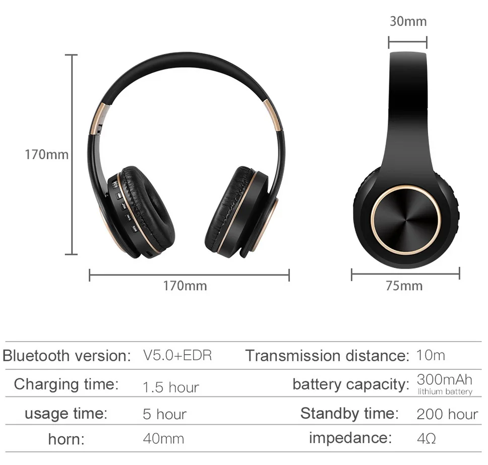 T8 беспроводные Bluetooth наушники складные Мягкие Накладные наушники спортивные игровые стерео гарнитуры Поддержка TF карты для iPhone Xiaomi