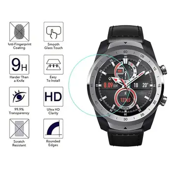 

3PCS 9H Smart Watch Protective Glass Screen ProtectorFor TicWatch Pro 4G Anti-scratch Tempered Glass Smartwatch Accessories