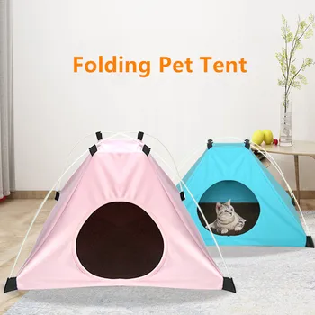 

Warm Breathable Pet Dogs Cats Foldable Tent Soft Nests Breathable Sleeping Bed House Kennel Soft Nests for Dog Cat Basket Beds