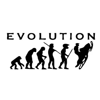 

Personality Car Sticker Evolution Snowmobiles Fashion Decor KK Vinyl Decal Sunscreen Waterproof 16cm*6cm
