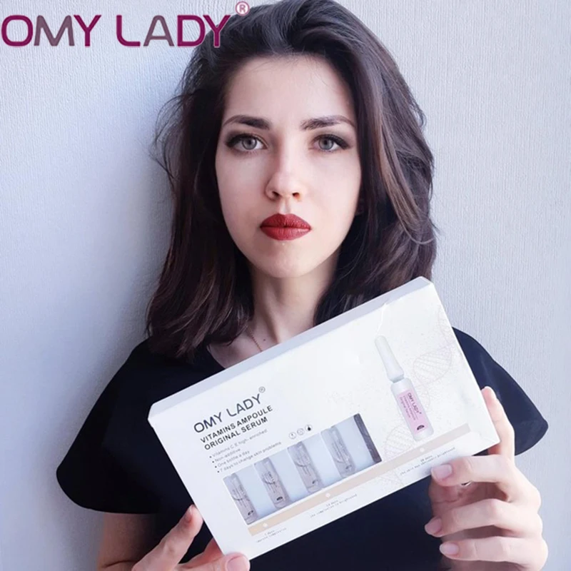 OMY LADY сыворотка для лица с гиалуроновой кислотой 7 шт. Nicotinamide эссенция ампулы