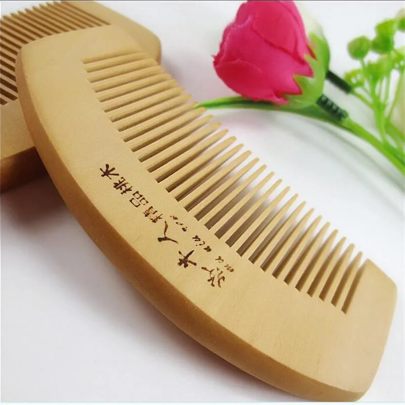 Pocket Wooden Comb Super Wood Combs No Static Beard Comb Hair Styling Tool