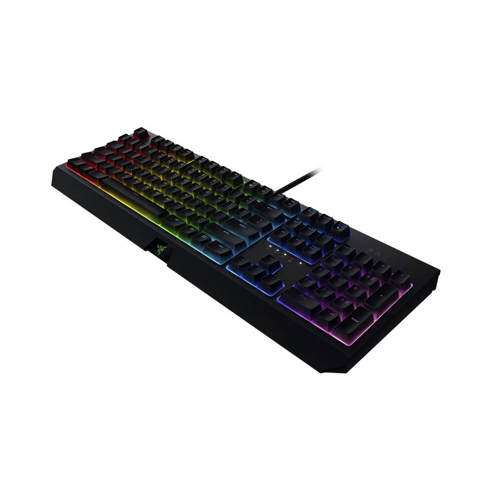 Механическая клавиатура razer BlackWidow игровая офисная 104 клавиш RGB зеленые переключатели Проводная клавиатура