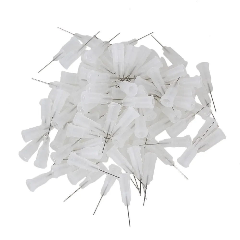 150PCS 1/2" Plastic Spiral Connectors Stainless Steel Adhesive Industrial Glue Dispensing Needles Tips | Обустройство дома