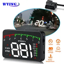 WYING-medidor de revoluciones por minuto para coche, dispositivo Digital de medición de temperatura del agua, con pantalla LCD múltiple, modelo A900