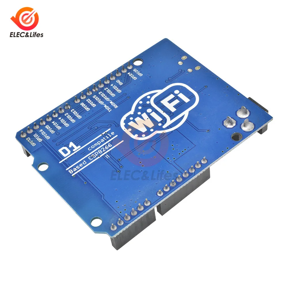 Для WeMos D1 esp8266 CH340 CH340G WiFi Беспроводная макетная плата ESP-12 ESP-12E модуль OTA для Arduino UNO R3 Micro USB 3,3 V 5V