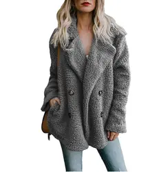 2019 осенне-зимнее шерстяное пальто с длинным рукавом и карманом, Свободное пальто, верхняя одежда, выбор уличного дарования
