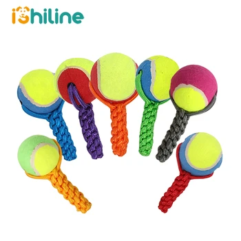 

Cotton Thread Football Pet Toy Bite Resistant Cotton Knot Toy Ball Interactive Training Ball Dog Toy Ball Big Dog Toys