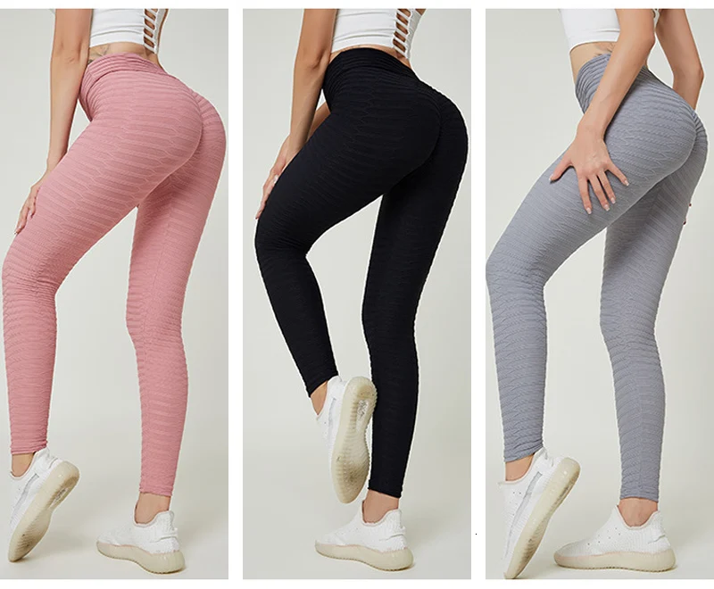 Yoga Leggings Sport Women Fitness Yoga Pants Women Gym Leggings High Waist Legging Sport Femme Scrunch Butt Leggings Sportswear