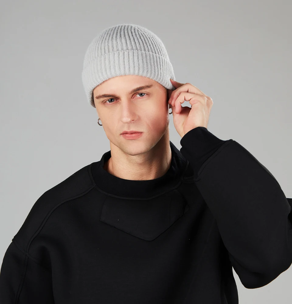Winter Hat For Men New Docker Cap Warm 
